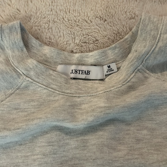 Cropped crew neck sweater, Just Fab, size M - Picture 3 of 5